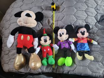 Mickey Plushies Bundle 