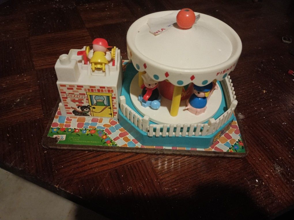 Vintage Fisher-Price Merry-go-round