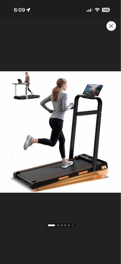 Brand new Walking Pad with Handle, 16% Incline
