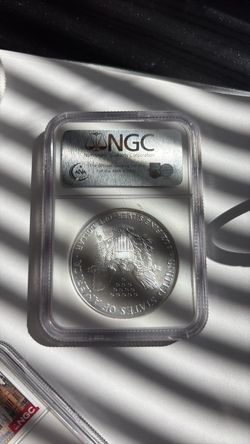 2006 Silver Eagle NGC graded ms69