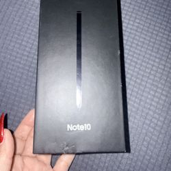 Samsung Note 10 With A Pen