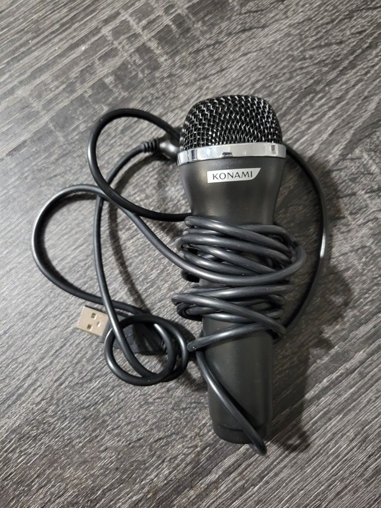Konami Guitar Hero Microphone USB Wii PS2 PS3 XBOX 360 M