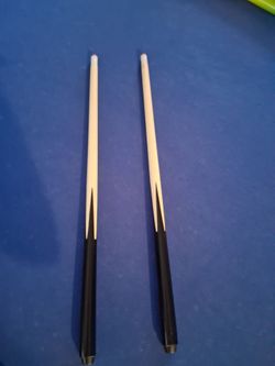 Mini pool sticks