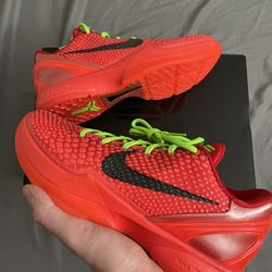 Nike Kobe 6 Protro “Reverse Grinch” Size 8 Men