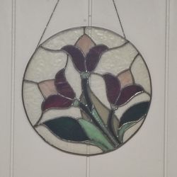 Stained Glass Tulips