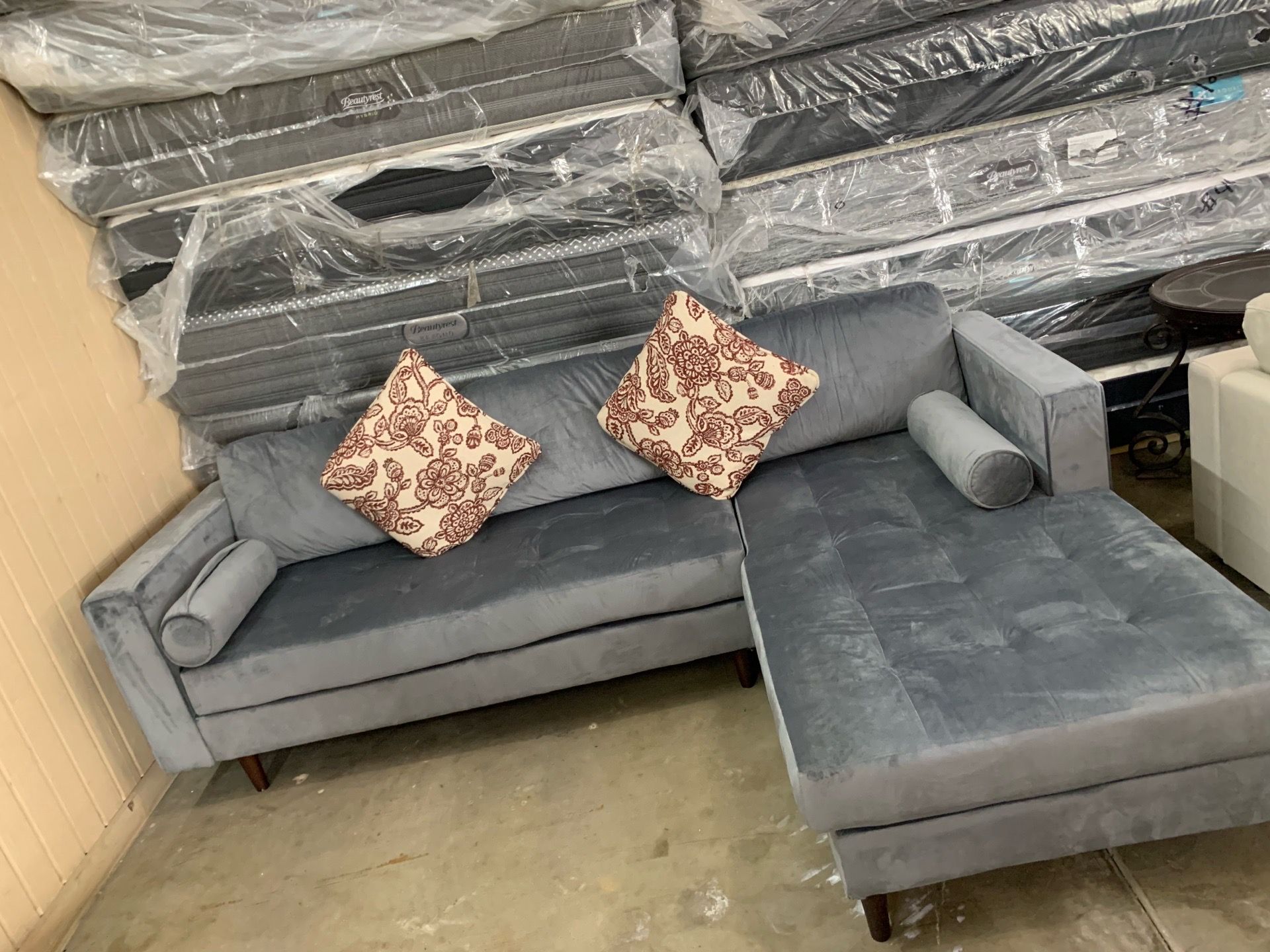 Fabric sectional 🦖