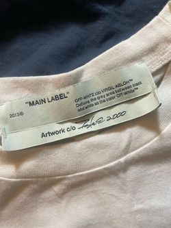 Size large oversized futura Off-White c/o Virgil Abloh T-Shirt