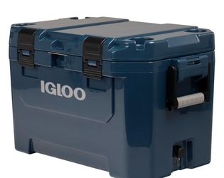 Igloo Yukon Rugged Blue 70QT Cooler Fits Up To 112 Cans