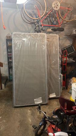 2-  like new twin size box springs