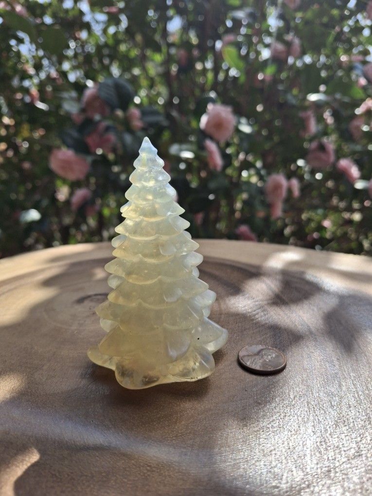 Acrylic Stone Filled Miniature Christmas Tree
