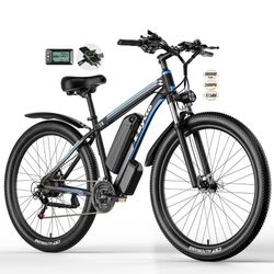E·Bycco 29” Electric Bike for Adults, 48V 17.5AH Battery, 750W Peak 1000W Electric Mountain Bike, Up to 70 Miles 34MPH Ebike with 21-Speed, Electric B