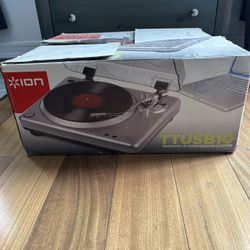 Ion Turntable Record Player