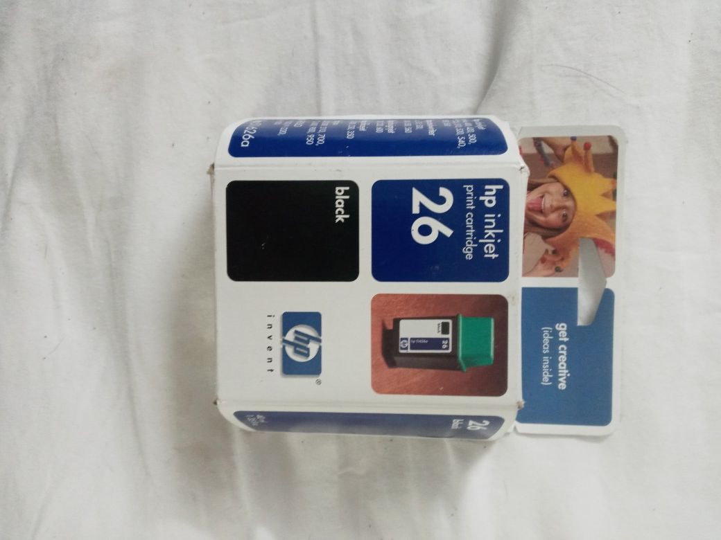 HP 26 BLACK PRINTER INK