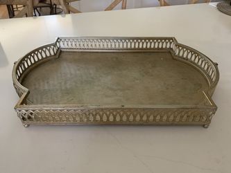 Gold decorative tray!