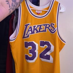 Magic Johnson Lakers Jersey 