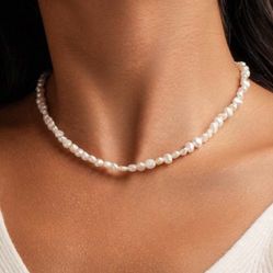 Freshwater Pearl .925 Silver Necklace 