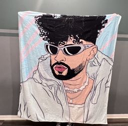 Bad Bunny Blankets 