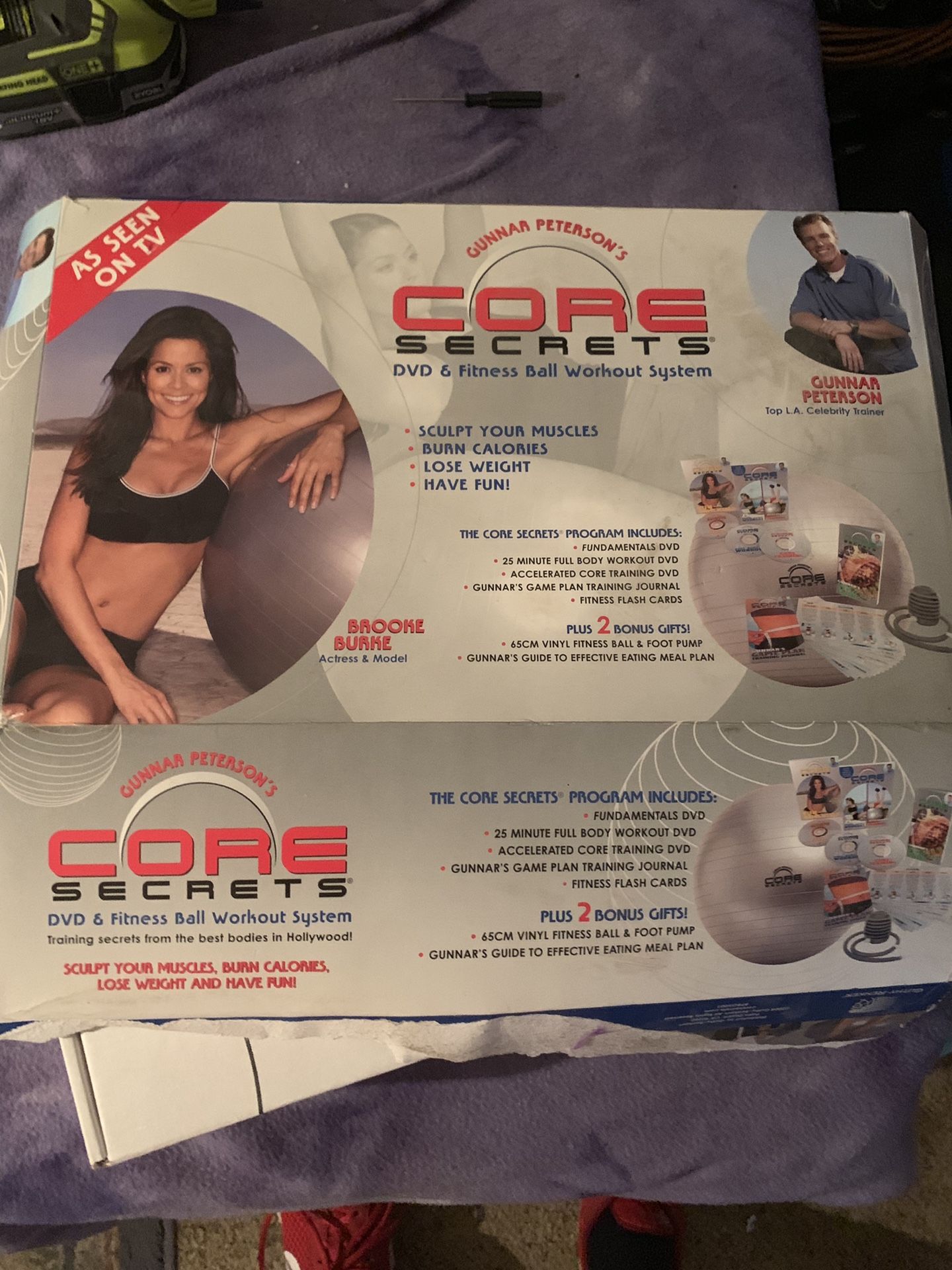 Core secrets workout ball