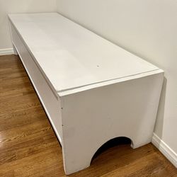 Solid Wood Storage Bench