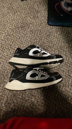 Dior B30 Sneakers Black and White