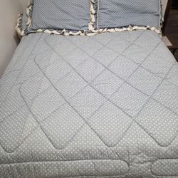 Vintage Five Piece Solid Mahogany Bedroom Set