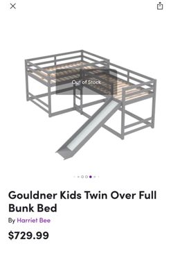 Bunk bed for 4