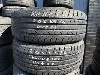 Pair Of 2 Used Kelly Edge 205/55/R16