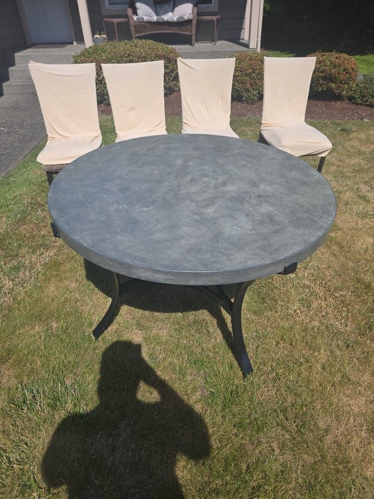 Freshly Painted Table 