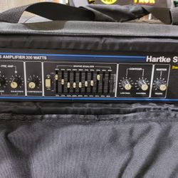 Hartke Systems Model 2000 bass amplifier 200 watts