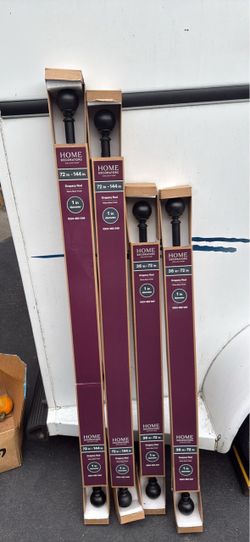 Home Decorators Collection Drapery Rods – Set of 6