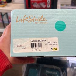 Lifestride Black Heels Women 8W