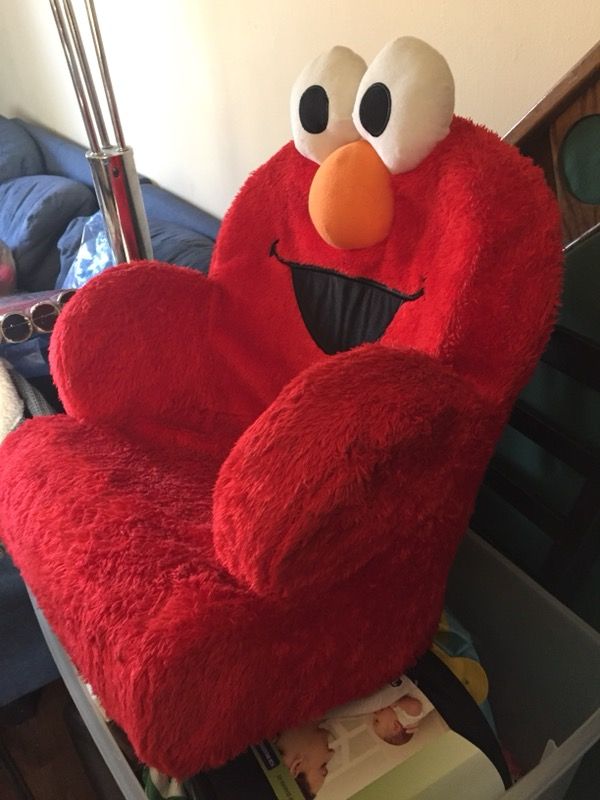 Elmo laughing vibrating chair