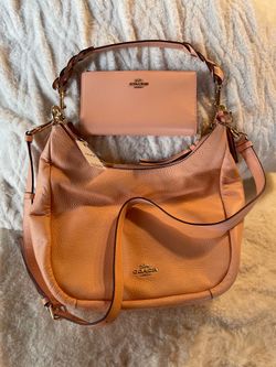 Coach purse with matching wallet
