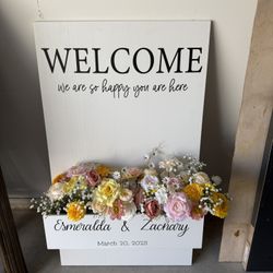 Wedding Welcome Sign