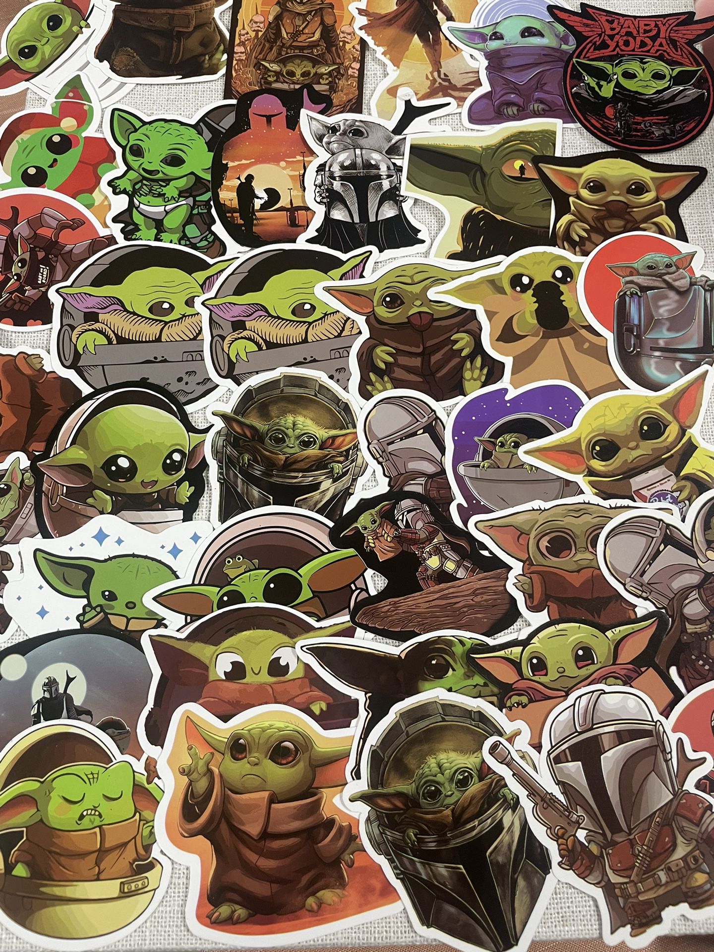 New 95 Yoda Stickers 