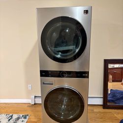 LG Wash and Dryer stack Combo
