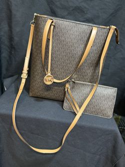 Brown Michael Kors Bag With Matching Wallet