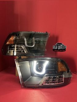Dodge Ram 2009. 2018 Headlights.