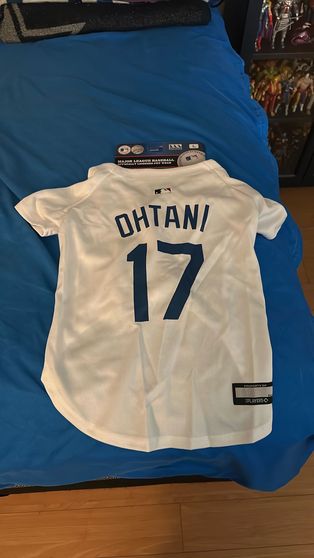 Dodgers Pet Jersey Size LARGE