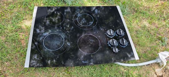 Whirlpool Electric Cooktop Range Glass 30" (220v)