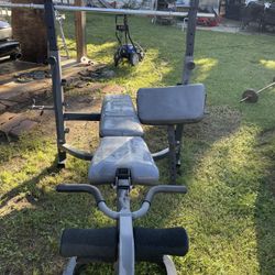 Bench Press Machine With Weights