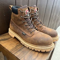 Red Wing Irish SetterHOPKINS Waterproof  Safety Toe SIZE 9.6D