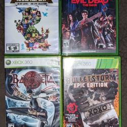 xbox rare replay evil dead Bayonetta bulletstorm $10 ea Microsoft 360