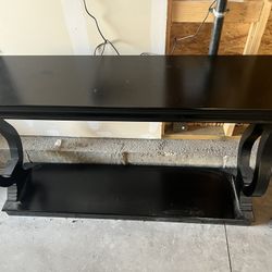 Black End Table