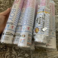 Gender Reveal Confetti Poppers