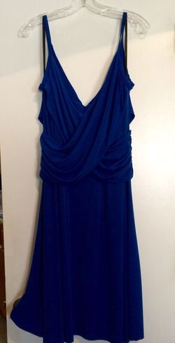 Royal blue new dress