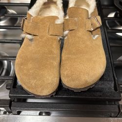 Birkenstock Shearling Lined Size 39