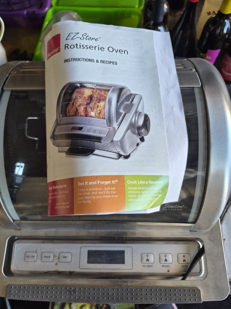 Ronco EZ-Store Rotisserie Oven