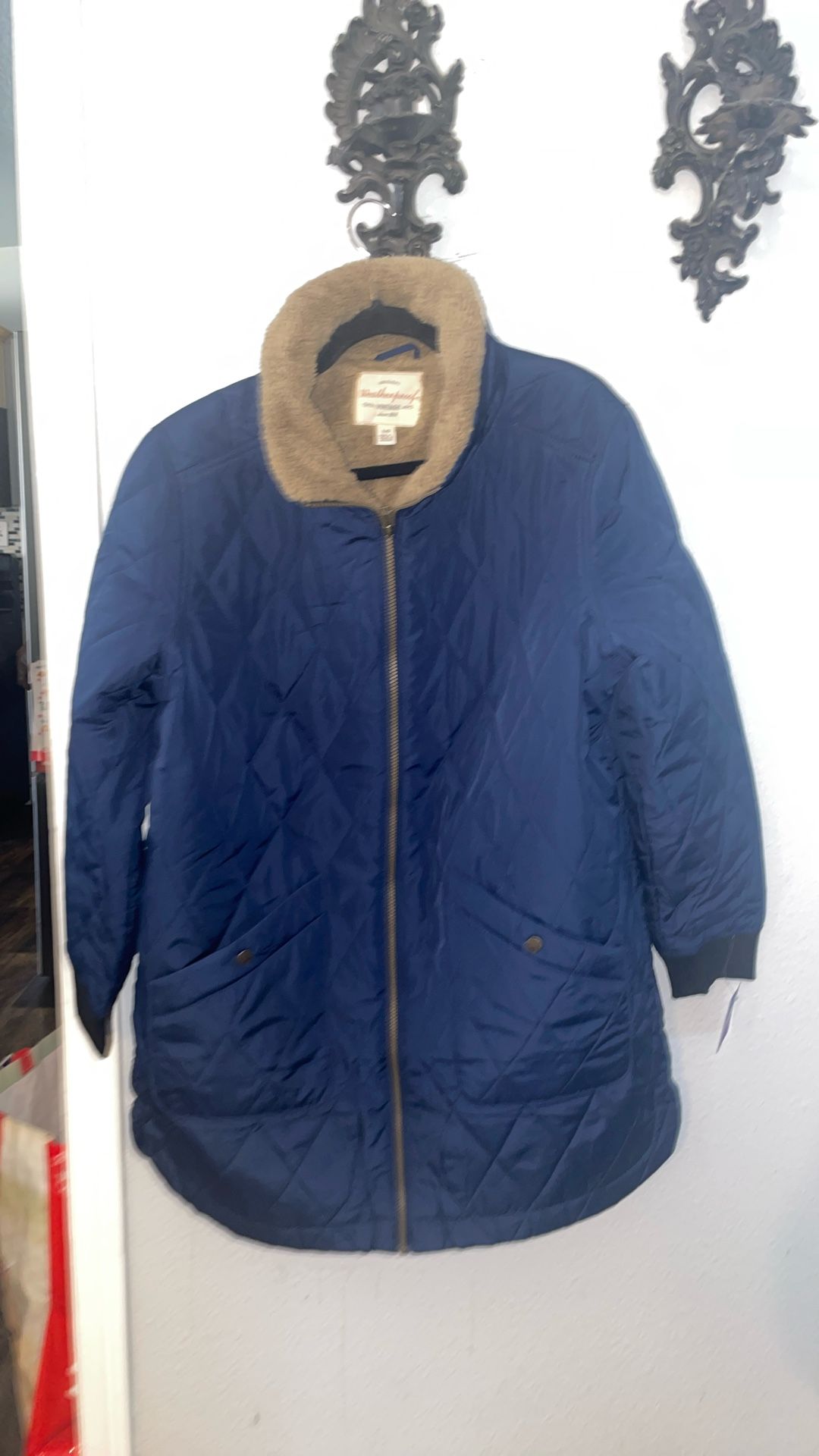 !! Weatherproof Vintage Fleece Zipper Jacket