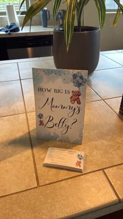 Baby shower game